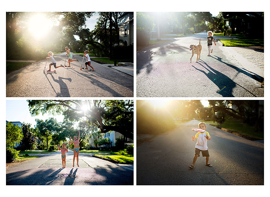 Creative-Photographic-Series-of-Children-Playing-on-a-Sunny-Street-by-Photographer-Maggie-Fuller