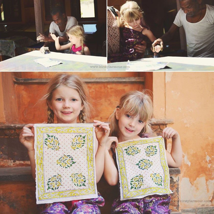 photo of kids making handkerchiefs by Kirsty Larmour 5