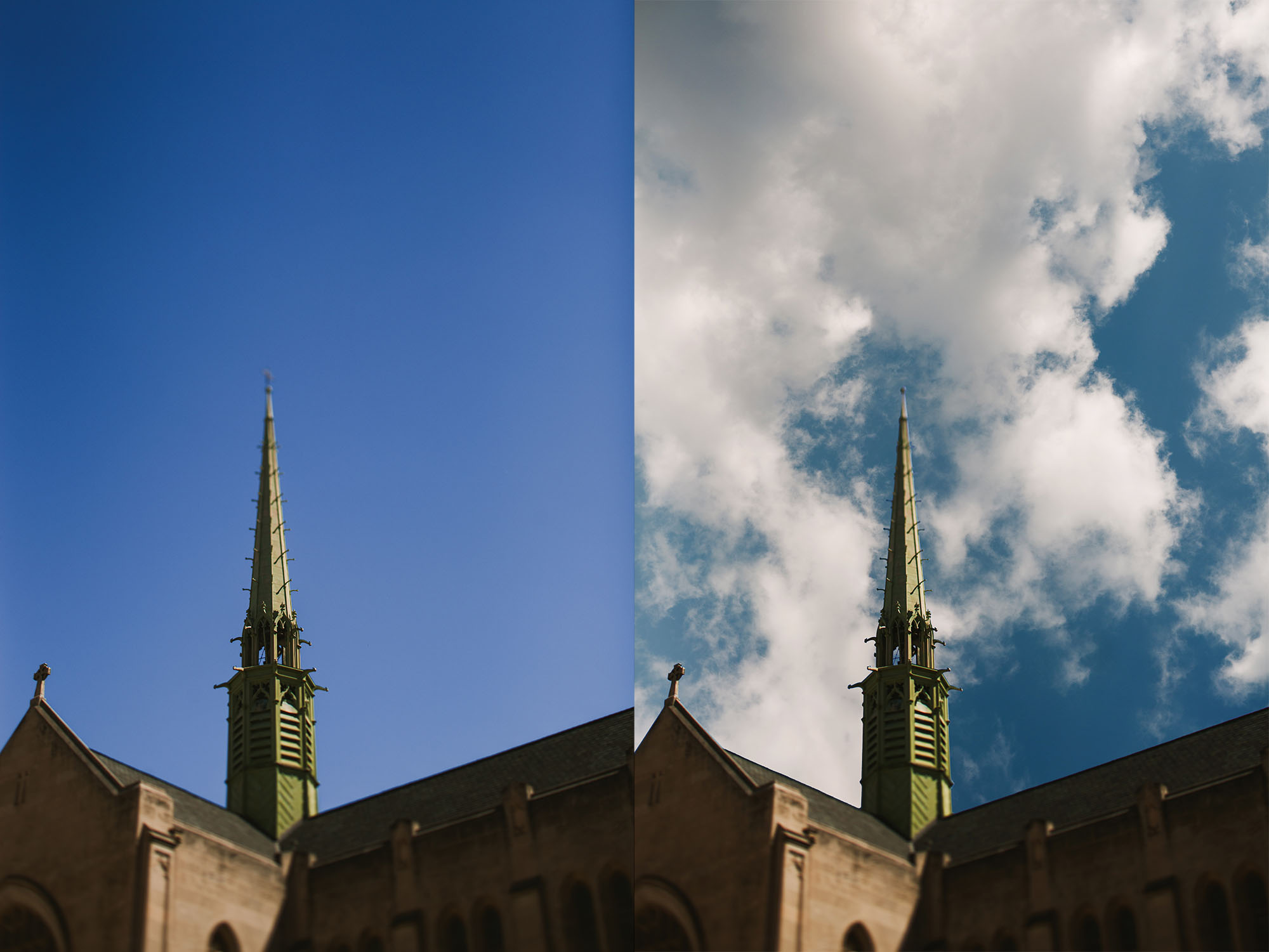 tilt-shift-photo-of-church-with-sky-overlay-added-by-april-nienhuis